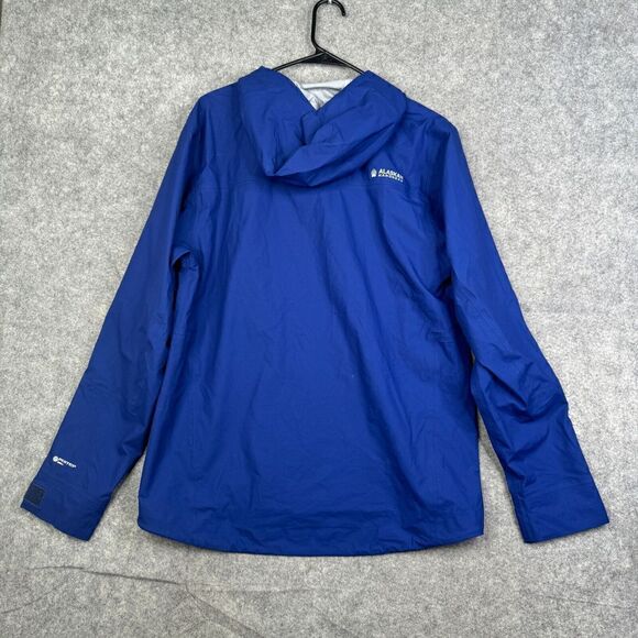 Duluth Alaskan Hardgear Thorne Bay Rain Jacket Blue Men’s Medium Pertex - Picture 8 of 8